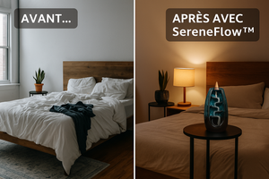 SereneFlow™ – Fonte relaxante para aliviar o stress + 50 cones GRÁTIS