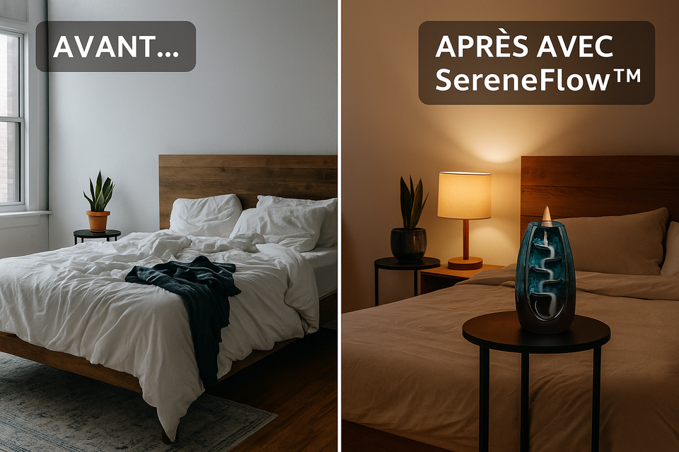SereneFlow™ – Fonte relaxante para aliviar o stress + 50 cones GRÁTIS