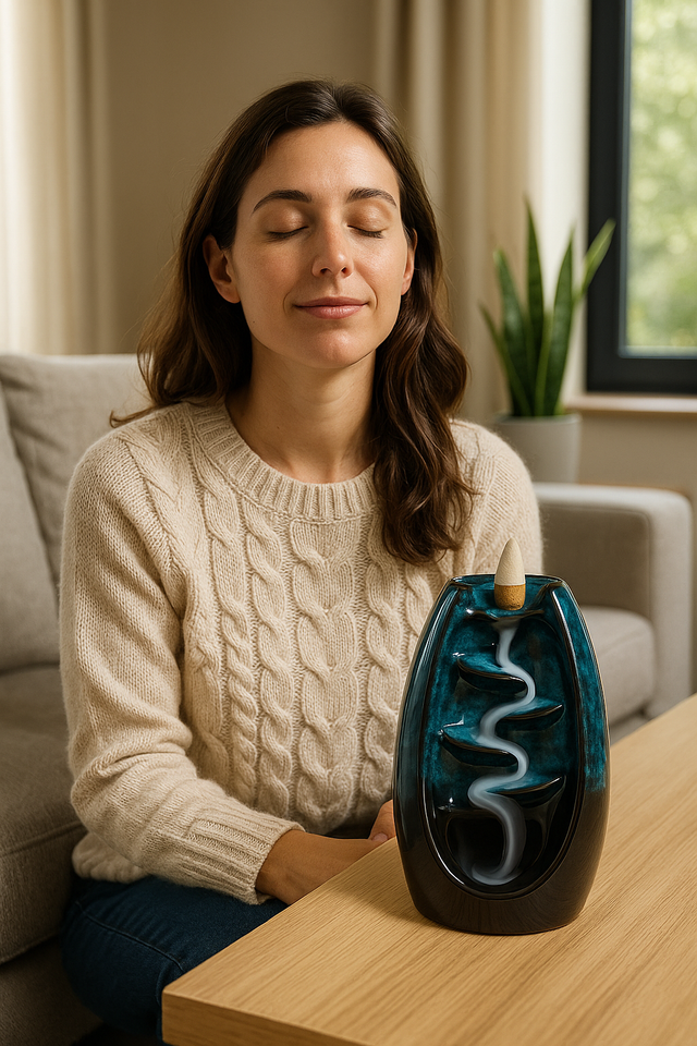 SereneFlow™ – Fonte relaxante para aliviar o stress + 50 cones GRÁTIS